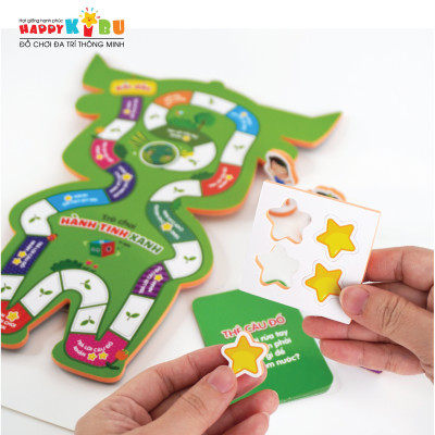 Đồ Chơi HAPPY KIBU Kibu Giao Tiếp Thử Tài Xử Lý Tình Huống KB01123-001