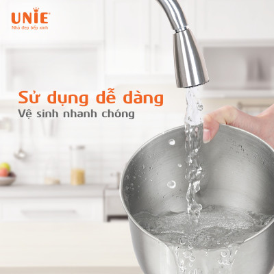 Máy Trộn Bột Đánh Trứng Đa Năng Unie UE-990 Tiêu Chuẩn Đức Dung Tích 6.5 Lít - Hàng Chính Hãng