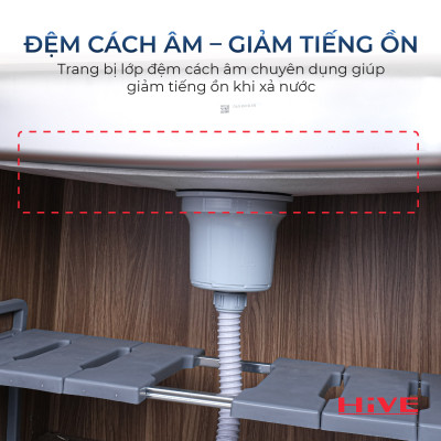 KỆ BỒN RỬA CHÉN CDUC 750