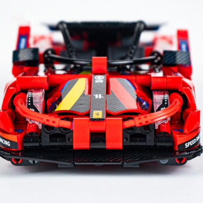 Đồ Chơi Lắp Ráp Xe Đua Chạy Đà Siêu Tốc Độ - Super Speed Pullback Racing Car - Toys&Joys 3307 (513 Mảnh Ghép)