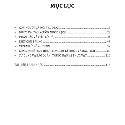 Nông Nghiệp Xanh, Sạch - Xử Lý Nước, Rác Thải, Thuốc Bảo Vệ Thực Vật Phòng Bệnh Ở Nông Thôn (Tái bản)