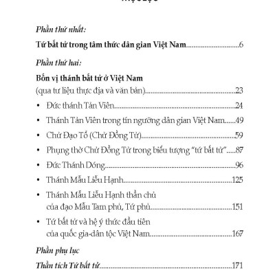 Tứ Bất Tử - Bốn Vị Thánh Bất Tử Của Việt Nam (Tái bản 2025)