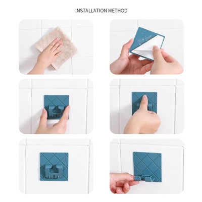 Móc Nhựa Cao Cấp Gắn Tường Treo Phích Cắm Điện, Móc Treo Đồ Đa Năng, Tiện Dụng Cho Gia Đình, Nhiều Màu Sắc, TakyHome 2236