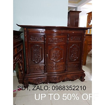 Tủ thờ gỗ gụ kiểm tra khi nhận hàng