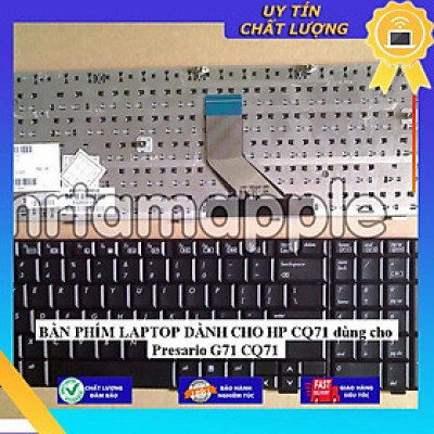 BÀN PHÍM LAPTOP dùng cho HP CQ71 dùng cho Presario G71 CQ71 - Hàng Nhập Khẩu New Seal
