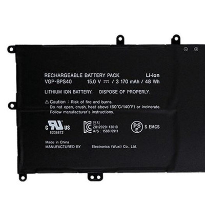 Pin Tương Thích Cho Laptop Sony Vaio Fit Multi Flip 14 Svf14N Vgp-Bps40 - Hàng Nhập Khẩu New Seal TEEMO PC TEBAT311