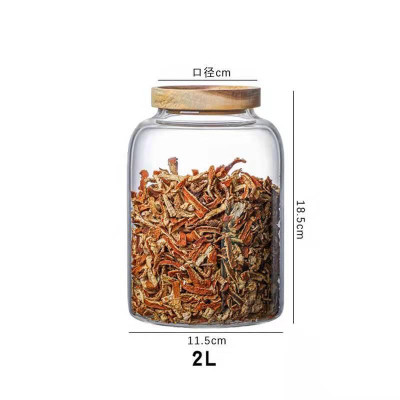 combo 3 hũ thuỷ tinh dung tích 1,5l, 2l và 3l