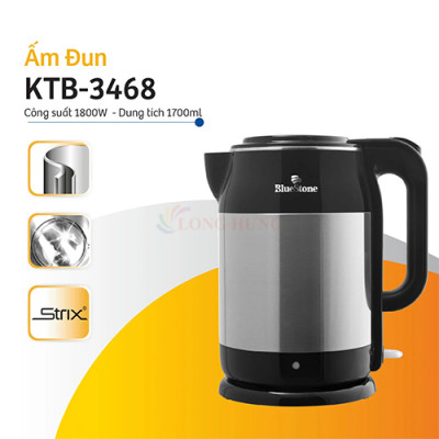 Bình đun siêu tốc Bluestone 1.7 lít KTB-3468 - Hàng chính hãng
