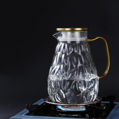 BỘ BÌNH ĐỰNG NƯỚC UỐNG THỦY TINH CAO CẤP KÈM 6 CỐC VÀ KHAY ( KHAY GIAO NGẪU NHIÊN ) VD82