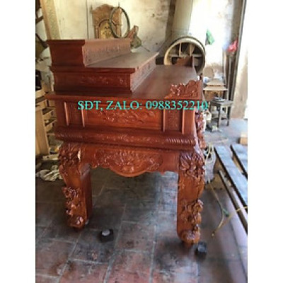 sập thờ gỗ mít chân 24cm hàng đẹp