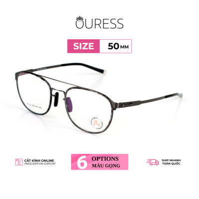 GỌNG KÍNH HỢP KIM SIÊU NHẸ HỢP THỜI TRANG – HÀNG CHÍNH HÃNG 8102