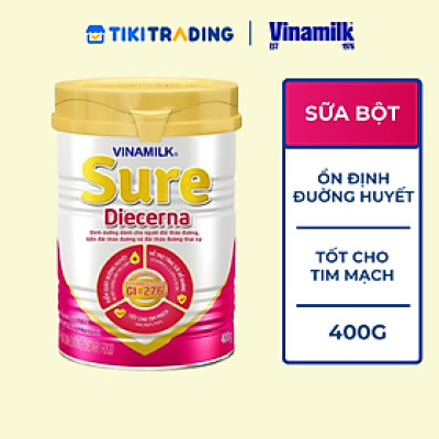 Sữa bột Dành Cho Người Tiểu Đường Vinamilk Sure Diecerna - 400g