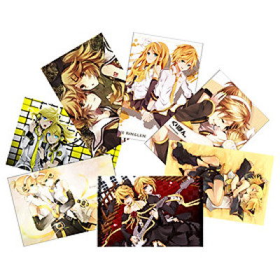 Tranh Poster SET 3 tấm RIN LEN 21cmx30cm ảnh khác nhau