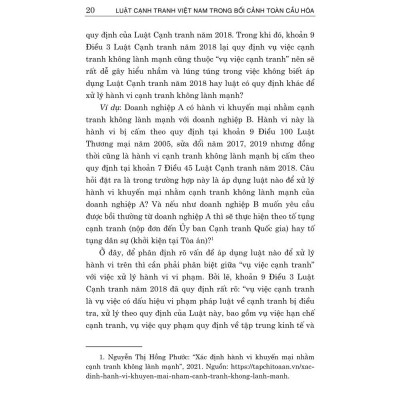 Luật cạnh tranh Việt Nam trong bối cảnh toàn cầu - bản in 2024