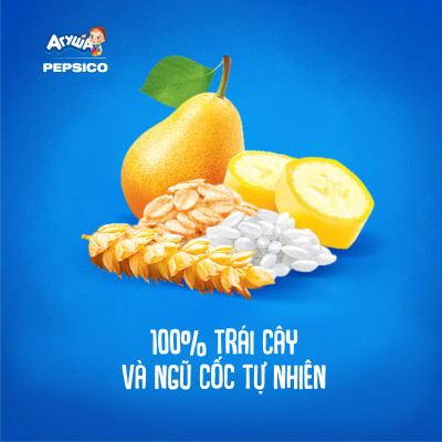 Combo 10 hộp Sữa đêm ngũ cốc vị lê và chuối Agusha 200ml/hộp