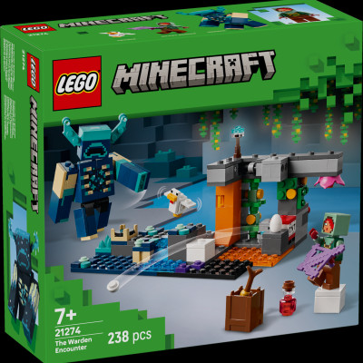 Đồ Chơi Lắp Ráp Cuộc Chạm Trán Warden - Lego Minecraft 21274 (238 Mảnh Ghép)