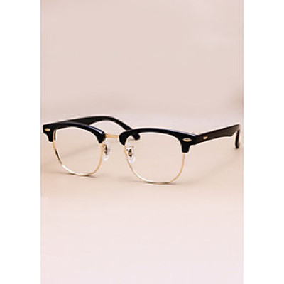 Kính gọng nửa viền thời trang thanh lịch cổ điển cho nam nữ