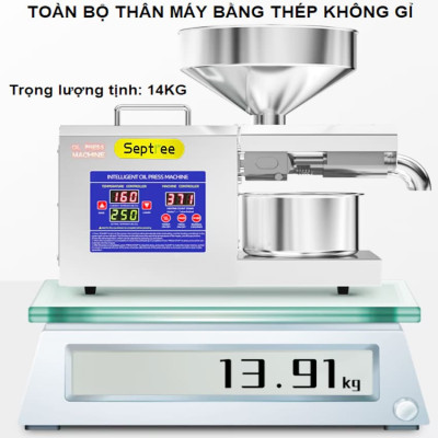 Máy ép dầu ăn thực vật thế hệ mới thương hiệu Mỹ Septree K39 - Công suất 1350W - Hàng chính hãng (Bảo Hành 1 Năm)
