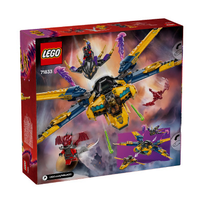 LEGO NINJAGO 71833 Đồ Chơi Lắp Ráp Chiến Giáp Và Máy Bay Chiến Đấu Của Arin (510 chi tiết)