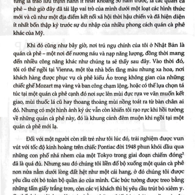 Đời Sống Cà Phê Tại Nhật Bản - Từ Chủ Nghĩa Hoàn Hảo Đến Bản Sắc Văn Hóa Và Chuyển Đổi Xã Hội
