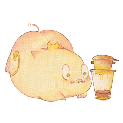 PIG MOON Sticker - Nhà sách Pig Moon - Pig Moon Bookstore - Nhãn dán decal - Decal trang trí - Sticker dán trang trí ốp điện thoại