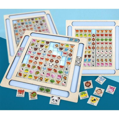 Đồ Chơi Gỗ Xếp Hình Pikachu, Đồ Chơi Thông Minh Rèn Luyện Tư Duy Trí Não Cho Bé 