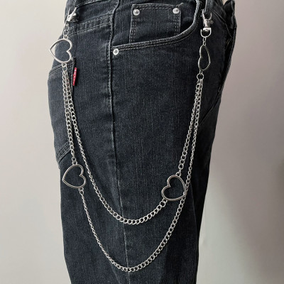 Dây xích móc đai quần jeans cá tính nam và nữ