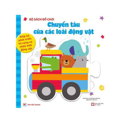 Bộ Sách Đồ Chơi - Chuyến Tàu Của Các Loài Động Vật
