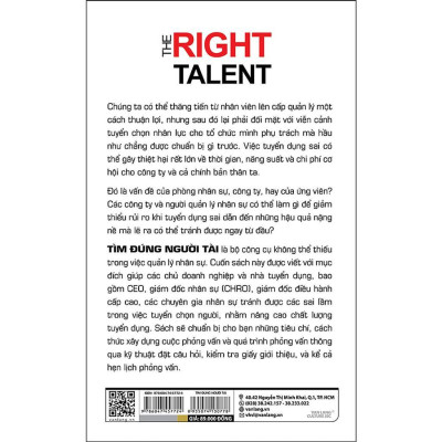Sách - Tìm Đúng Người Tài - Steven Lock - VanLangBooks