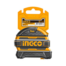 [CHÍNH HÃNG] Thước kéo thép nền vàng 5x25mm HSMT08525 INGCO