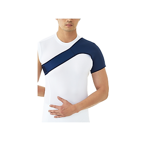Đai hỗ trợ vai đàn hồi Dr.Med DR-128 trật khớp đòn, bong gân, viêm khớp - nhập khẩu Hàn Quốc