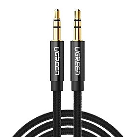 Ugreen UG50363AV112TK 2M màu Đen Cáp âm thanh 2 đầu 3.5mm dương - HÀNG CHÍNH HÃNG