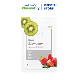 Mặt nạ dưỡng dâu tây & Kiwi HNB My Healthy Skin Detox  21ml