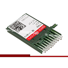 [HÀNG CHÍNH HÃNG] KIM MÁY VẮT SỔ CÔNG NGHIỆP GROZ-BECKERT VĨ 10 CÂY