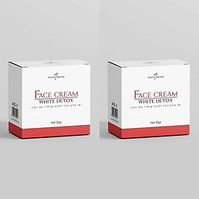 2  Hộp Face Cream White Detox