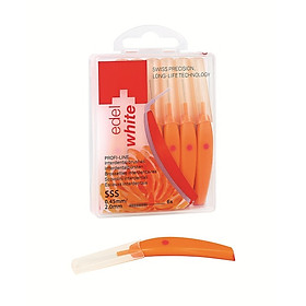 Bàn chải kẽ răng edelwhite size SSS - Bộ 6 chiếc dòng cao cấp