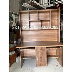 Bàn học đôi gỗ MDF cho bé