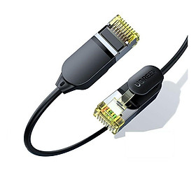 Ugreen UG80415NW149TK 1M 10Gbps màu đen cáp mạng CAT7 siêu mỏng nhỏ 0.38mm - HÀNG CHÍNH HÃNG