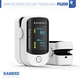 Máy đo nồng độ oxy trong máu KANEKO FS20D, SPO2, đo nhịp tim, có màn hình hiển thị rõ ràng