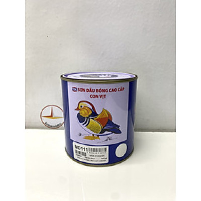 Sơn dầu cao cấp TOA Con Vịt màu trắng MD 111 _ 800 ml
