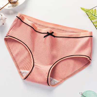 Combo 10 Quần Lót Nữ Gân Tắm Phối Nơ Kháng Khuẩn GT1 Siêu Thoải Mái