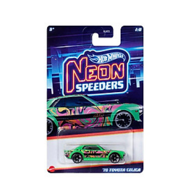 Đồ Chơi Siêu Xe Hot Wheels Neon Speeders - 70 Toyota Celica HRW67/HLH72