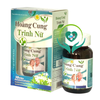 Hoàng cung trinh nữ - Hộp 60 Viên - Phụ Nữ Bị U Nang , U Xơ Tử Cung, Nam giới U Xơ Tiền Liệt Tuyến, Vinaphar