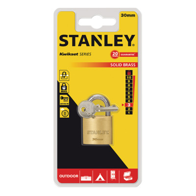 Ổ Khoá Stanley S742 – 030 Khóa càng tiêu chuẩn, rộng 30mm