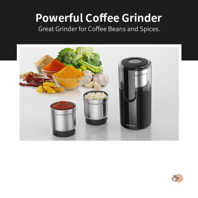 Máy xay hạt cà phê và gia vị đa năng Shardor CG628B Công suất:  200W - Hàng chính hãng