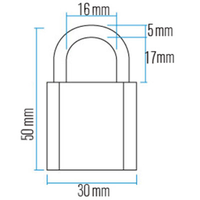 Khóa Đồng 65 Series ABUS (30mm)