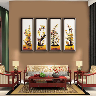 Tranh Tứ Quý ( được chọn mẫu)