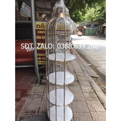 Kệ lồng chim đựng mỹ phẩm