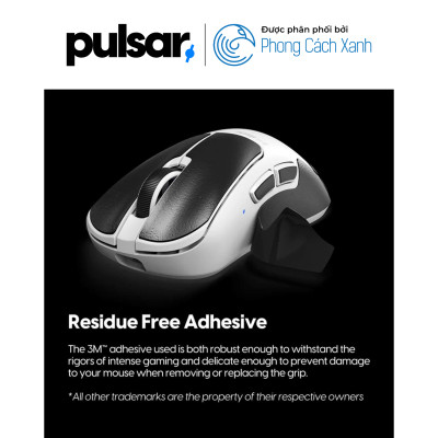 Miếng dán chống trượt Pulsar Supergrip - Grip Tape Precut for Xlite V3 / Xlite V4 Size Mini - Hàng Chính Hãng