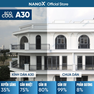 Phim cách nhiệt giá rẻ, chống nóng tốt NanoX